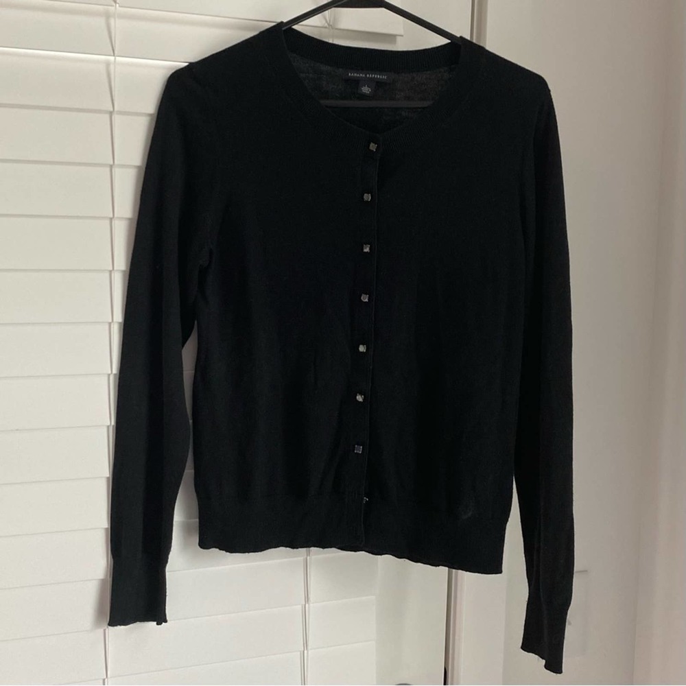 Banana Republic Black Cardigan